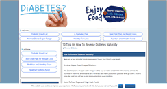 Desktop Screenshot of naturallyreversediabetes.com